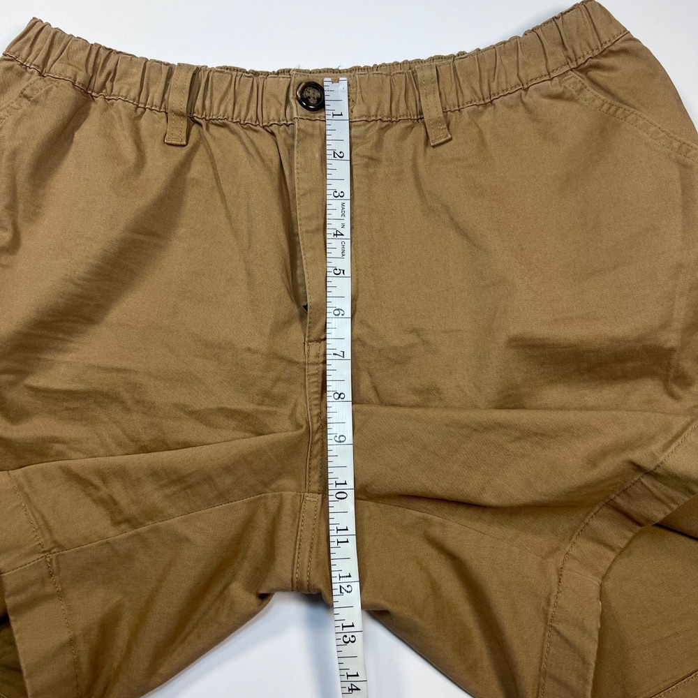 Chubbies Originals Shorts Mens Large Tan Khaki 7 Inch Inseam Stretch Chino Twill - Picture 6 of 10